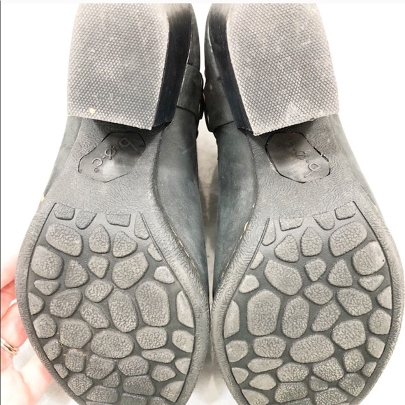 BOC leather stacked heel bootie - Picture 8 of 8